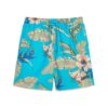 Recycled Hawaiian Print 17-Inch Swim Shorts
