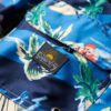 Recycled Hawaiian Print 17-Inch Swim Shorts