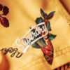 Recycled Hawaiian Print 17-Inch Swim Shorts