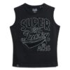 Retro Embellished Slim Vest Top