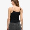 Retro Rocker Graphic Rib Cami Top