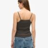 Retro Rocker Graphic Rib Cami Top