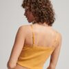 Rib Lace Trim Cami Top