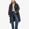 Rip-Stop Longline Puffer Coat