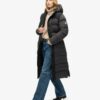 Rip-Stop Longline Puffer Coat