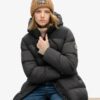 Rip-Stop Longline Puffer Coat