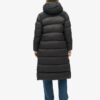 Rip-Stop Longline Puffer Coat