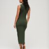 Ruched Jersey Midi Dress