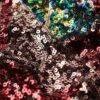 Sequin Halter Midi Dress