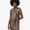 Sequin T-Shirt Mini Dress