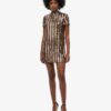 Sequin T-Shirt Mini Dress