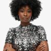 Sequin T-Shirt Mini Dress