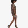 Sequin T-Shirt Mini Dress