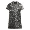 Sequin T-Shirt Mini Dress