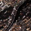 Sequin Wrap Maxi Dress