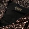 Sequin Wrap Mini Dress
