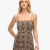 Sheered Back Maxi Dress