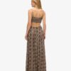 Sheered Back Maxi Dress