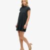 Short Sleeve A-Line Mini Dress