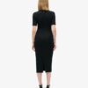 Short Sleeve Midi Jersey Dress