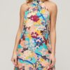 Sleeveless Printed Mini Dress