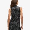 Sleeveless Sequin a Line Mini Dress