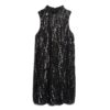 Sleeveless Sequin a Line Mini Dress