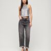 Sleeveless Sequin Racer Top