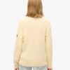 Slouchy Cable Roll Neck Jumper