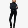 Slouchy Cable Roll Neck Jumper