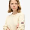 Slouchy Knitted Crew Jumper