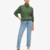 Slouchy Stitch Roll Neck Knit