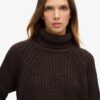 Slouchy Stitch Roll Neck Knit