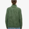 Slouchy Stitch Roll Neck Knit