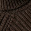 Slouchy Stitch Roll Neck Knit