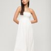 Smocked Midi Beach Dress