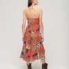 Smocked Midi Beach Dress