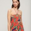 Smocked Midi Beach Dress