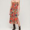 Smocked Midi Beach Dress