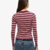 Stripe Long Sleeve Top