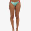 Striped Cheeky Bikini Bottoms