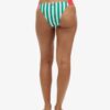 Striped Cheeky Bikini Bottoms