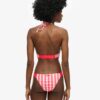 Striped Cheeky Bikini Bottoms