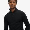 Studios Long Sleeve Jersey Polo Shirt Studios Long Sleeve Jersey Polo Shirt