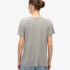 Studios Slub Embroidered V-Neckline T-Shirt
