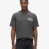 Tattoo Back Graphic Loose T-Shirt