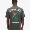 Tattoo Back Graphic Loose T-Shirt