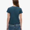 Tattoo Rhinestone Fitted T-Shirt