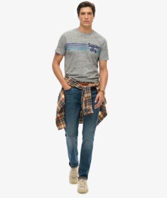 Terrain Striped Logo T-Shirt