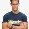 Terrain Striped Logo T-Shirt